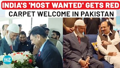 After Jaishankar Exposes Pakistan, Radical Fugitive Zakir Naik Gets Grand Welcome In Islamabad