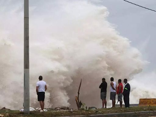 Hurricane Beryl, churning toward Jamaica, threatens Haiti and Dominican Republic - Times of India