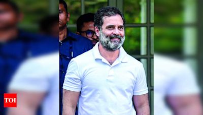 Rahul Gandhi urges for inclusive medical education | Chennai News - Times of India