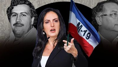 María Fernanda Cabal desafió a Petro con la revelación de la relación del M-19 con Pablo Escobar: “Ya que usted delira”