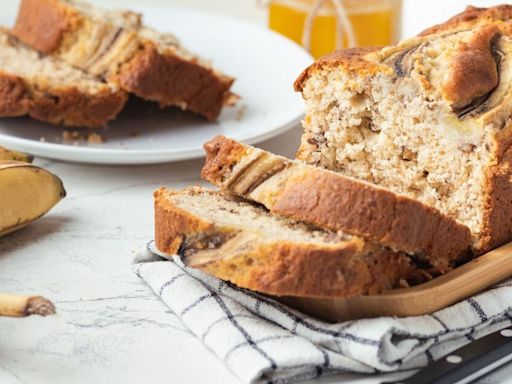 Banana bread recipe uses three items to give moist, fluffy and delicious results