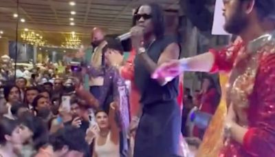 Rema performs Calm Down at Anant Ambani, Radhika Merchant’s wedding, watch