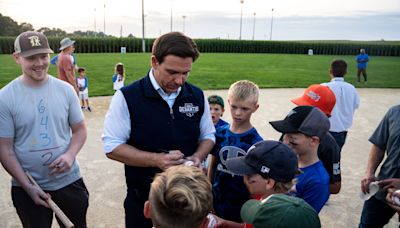 Did you know Florida Gov. Ron DeSantis played in the Little League World Series?