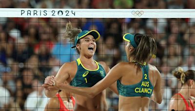 Paris 2024 women’s beach volleyball: All results, as Brazil, Australia, Switzerland, Canada advance to semi-finals