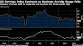 US Services Index Shrinks as Activity Gauge Hits Four-Year Low