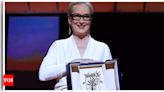 Meryl Streep honoured at Cannes Film Festival | - Times of India
