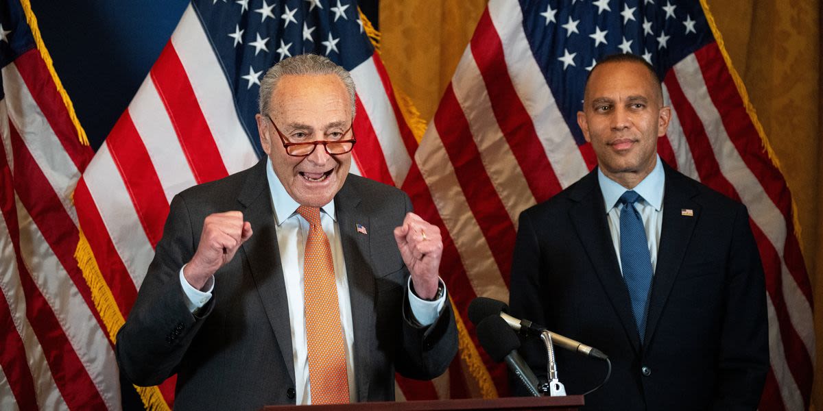 Chuck Schumer And Hakeem Jeffries Endorse Kamala Harris