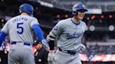 Shohei Ohtani hits solo home run, RBI double as Dodgers pound Giants 10-2