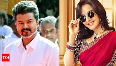 Will Manju Warrier join Thalapathy 69? The 'Vettaiyan' actress hints at a reunion with H Vinoth | Tamil Movie News - Times of India