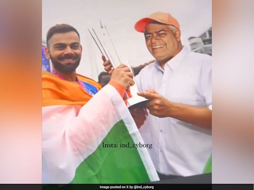 Fan Photoshops Virat Kohli Lifting T20 World Cup Trophy With Father, Internet Goes Wild | Cricket News