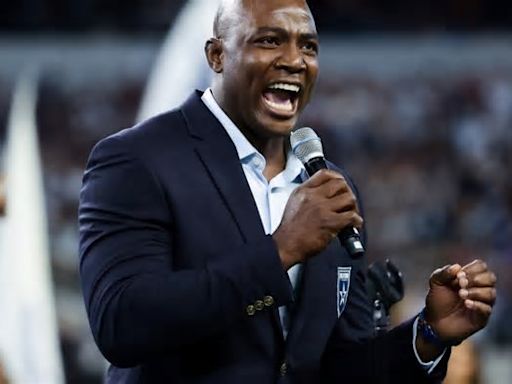 Broncos Hall of Famer DeMarcus Ware performs on 'The Masked Singer'