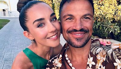 Peter Andre shares touching anniversary post featuring unseen wedding footage