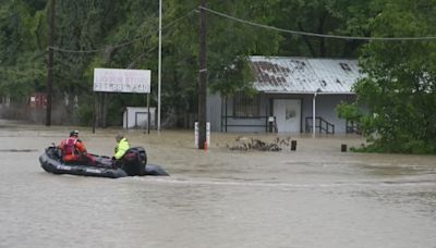 Imágenes de las inundaciones en Texas por las fuertes lluvias: recorrimos una de las zonas más afectadas