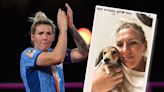 Lionesses captain Millie Bright introduces new puppy as team returns following World Cup disappointment