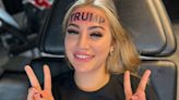 Woman with Trump forehead tattoo begs for cash on streets as fans say one thing