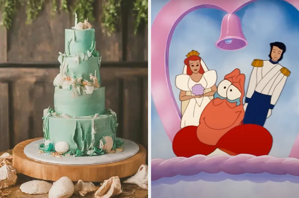 I Asked AI To Make 20 Wedding Cakes Based On Disney Movies, And Let's Just Say That Some Are Better Than Others