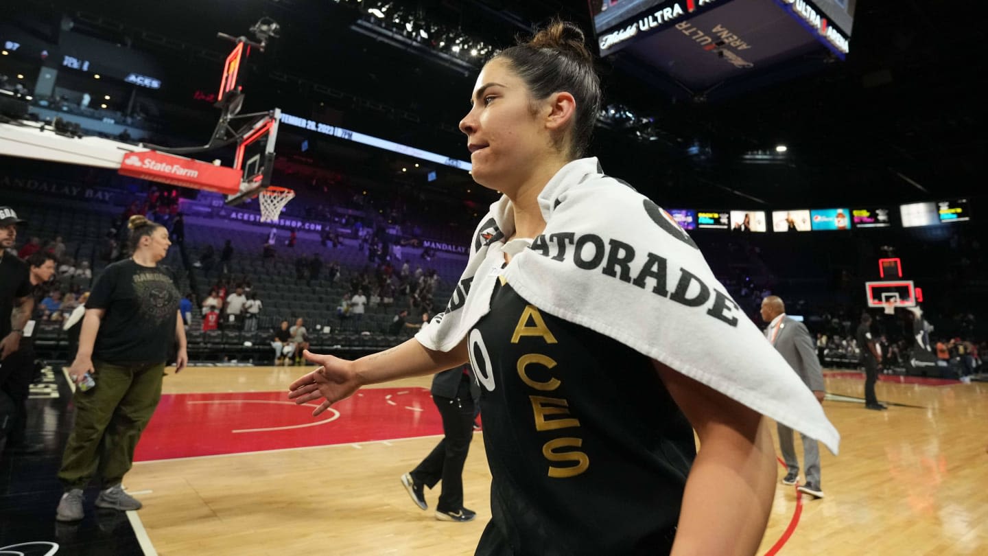 Aces' Kelsey Plum on Kate Martin's Performance in Win Over Sparks: 'I Love That Kid'