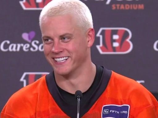 Joe Burrow Channels Eminem With Dramatic Hair Transformation