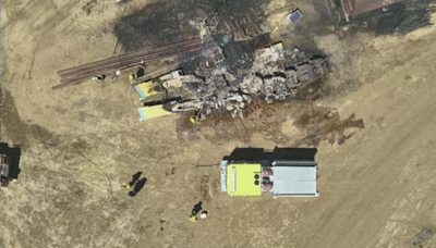 Pilot survives fiery plane crash in Northern California farmland