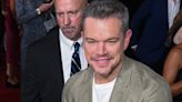 Matt Damon's Teen Daughters Join Their Dad at 'The Instigators' Premiere