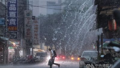 冷心低壓通過中南部下冰雹 9日午後雷陣雨減弱