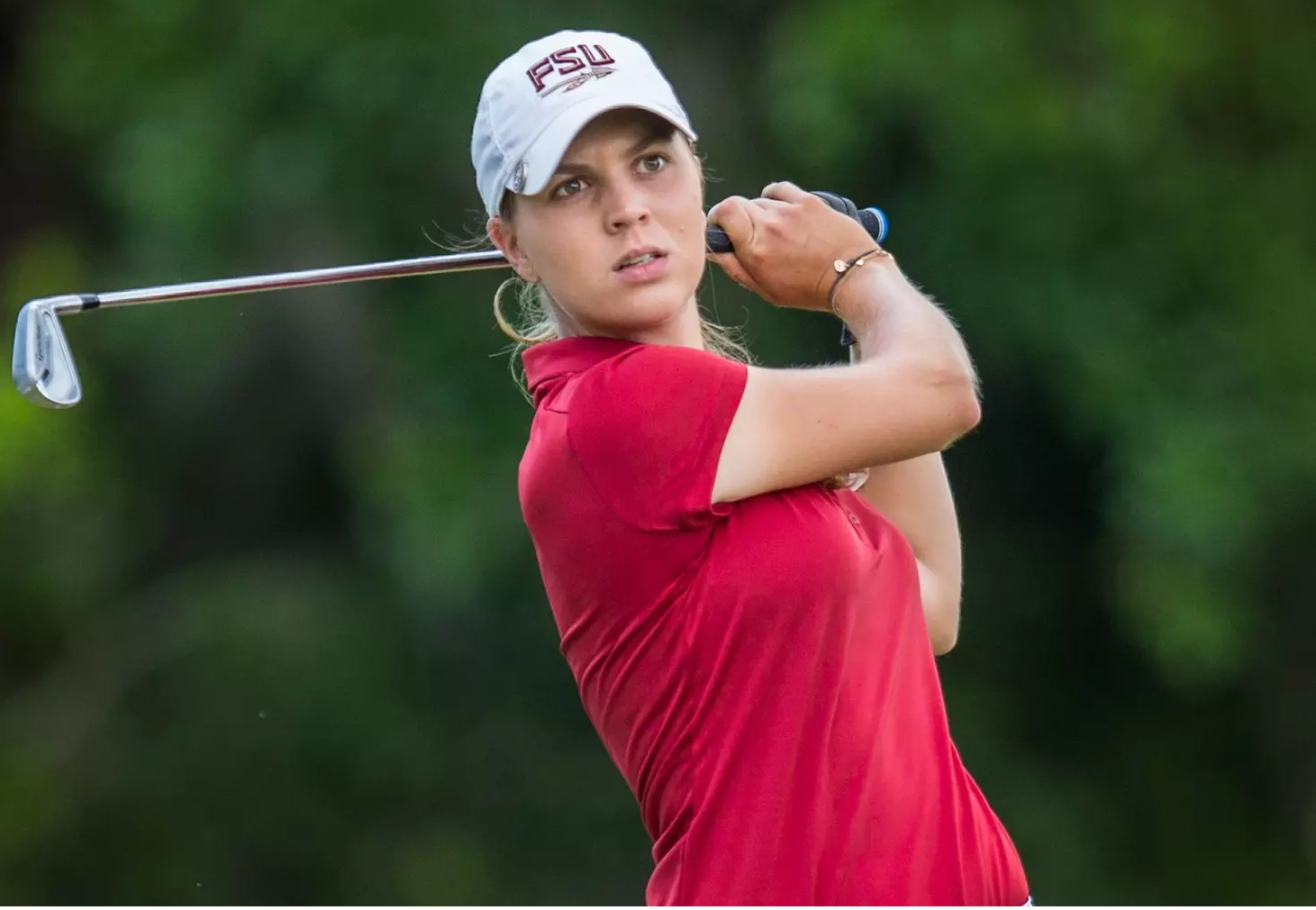 Florida State’s Morgane Metraux playing for gold medal finish at Olympic Golf Championship