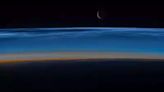 Marvelous view of the Crescent Moon is snapped by NASA astronauts from space