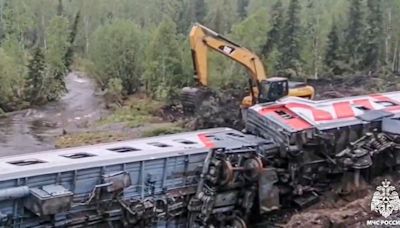 No Comment : un déraillement de train en Russie fait au moins 3 morts