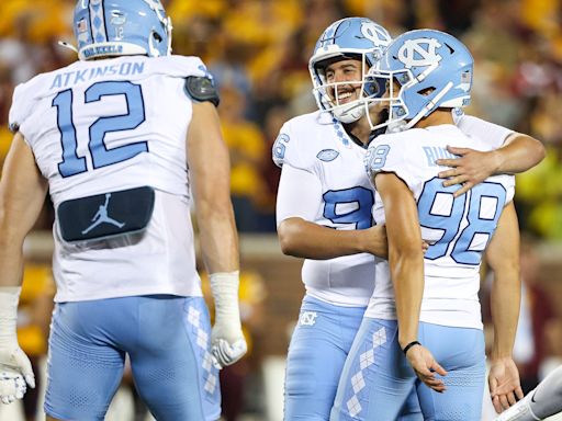 What channel is UNC football vs Charlotte on today? Time, TV schedule for Week 2 game