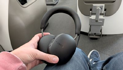 I used the new Sonos Ace headphones on a 14 hour flight – here's how it went