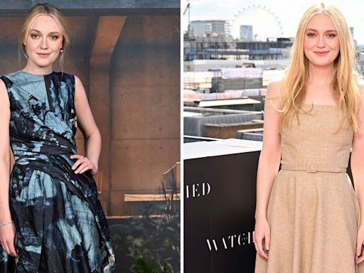 Dakota Fanning Continues Her Floral Streak in Two Totally Different Looks