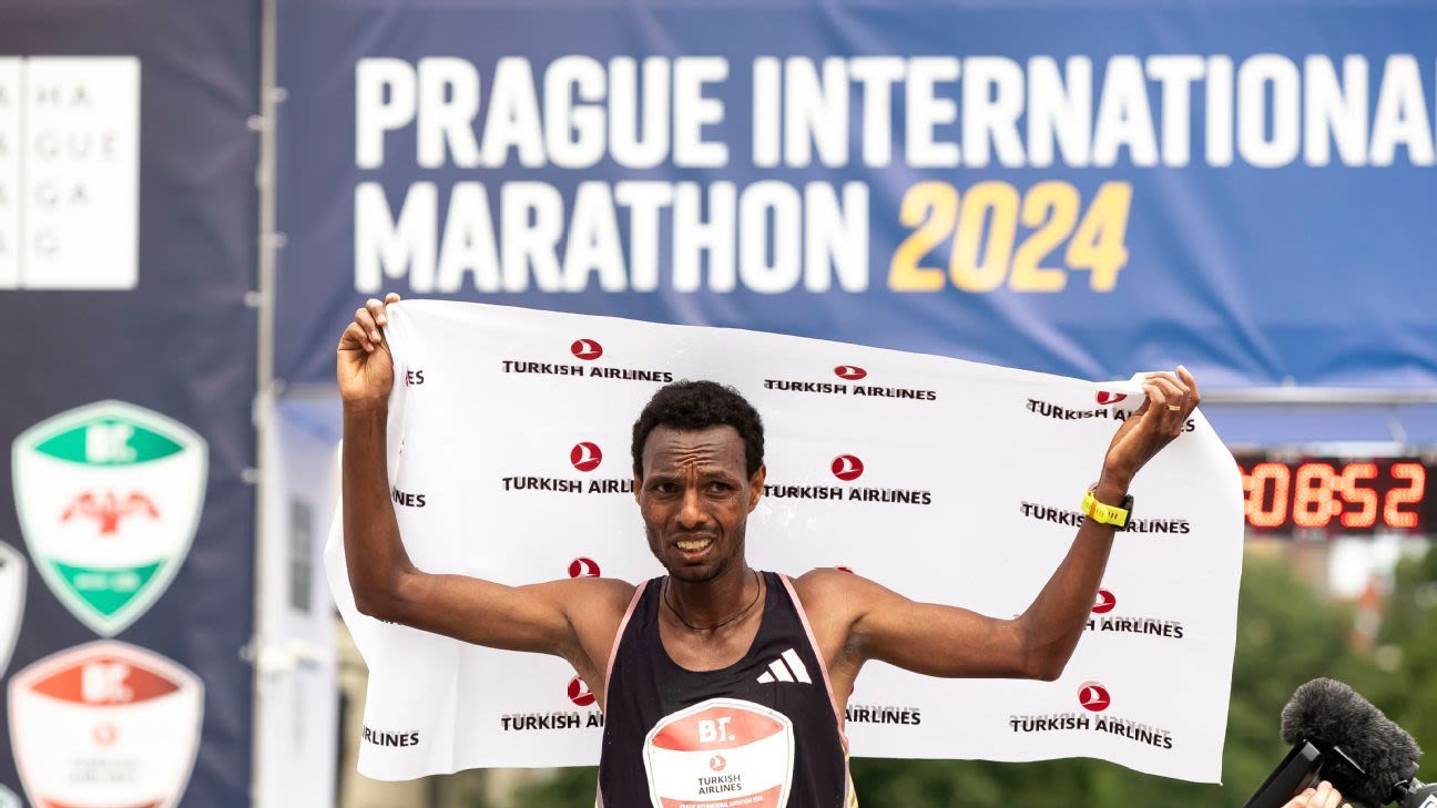 Hayle, Badane earn titles at Prague Marathon