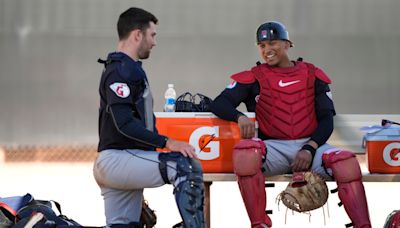 Guardians catchers take preparation to the next level ahead of each series