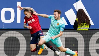 Mallorca de Javier Aguirre rescata un empate ante el Osasuna y queda a un paso de la salvación - La Opinión