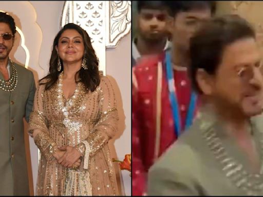 Anant Ambani-Radhika Merchant Wedding: Shah Rukh Khan grooves to Jalebi Baby singer Tesher's new song Young Shahrukh; WATCH