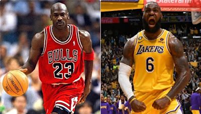 Michael Jordan vs LeBron James: estadísticas y quién tiene más premios