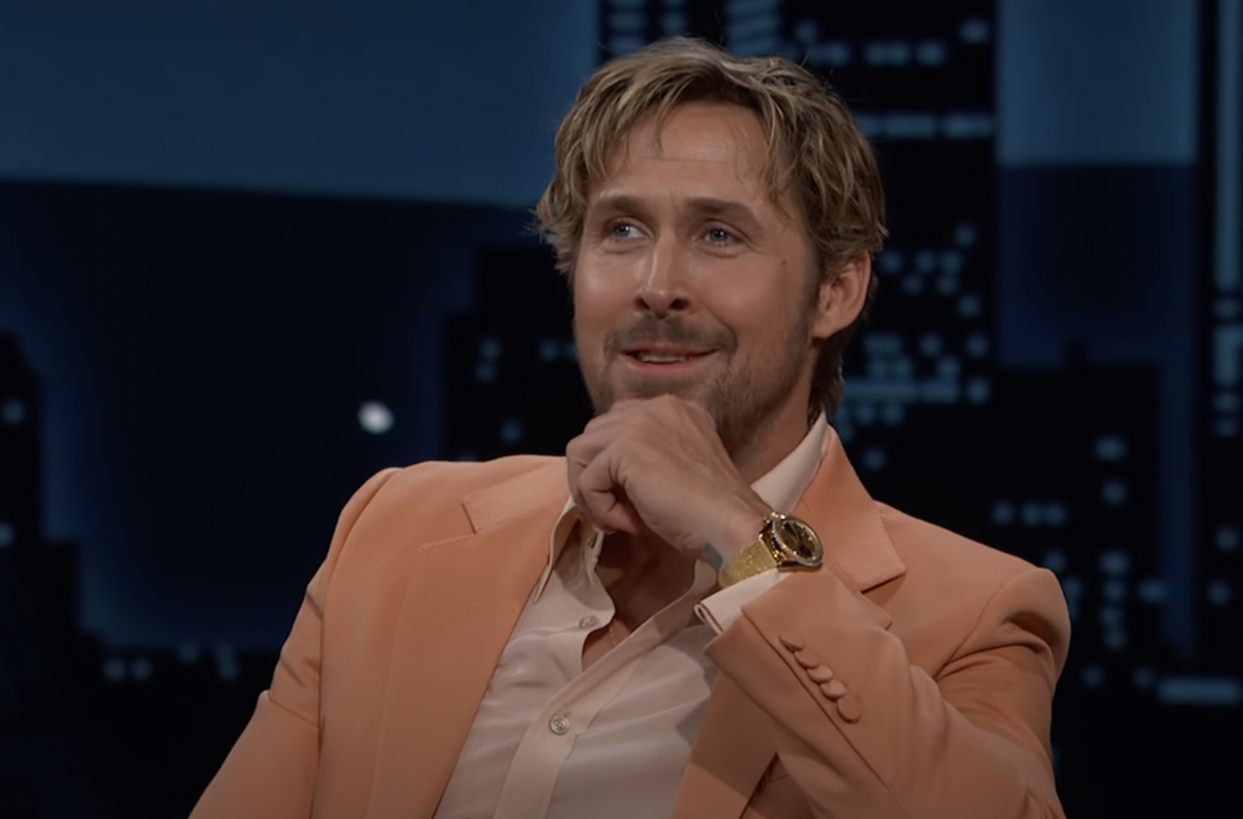 Watch Ryan Gosling Celebrate Stunts By Decimating Everyone Backstage at ‘Kimmel’