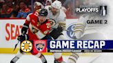 Bruins Drop Game 2 to Panthers, Series Even at 1 | Boston Bruins