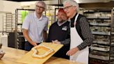 Evers stops at O&H Bakery