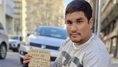 “No quiero dormir más sobre un cartón”: el drama del hombre que llegó a Buenos Aires por un trabajo y fue engañado