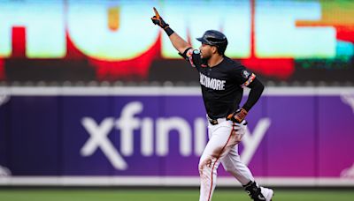 Orioles take over 1st place in AL East, set franchise record for homers in a month