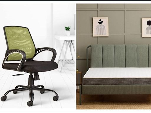 Amazon offers: Upto 60% off on the 10 best selling mattresses and chairs