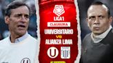 Alineaciones de Universitario vs Alianza Lima: las pizarras de Bustos y Restrepo para el Clásico