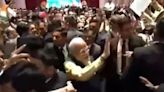 "Modi, Modi" Chants, Handshakes: How Indians Greeted PM In Austria