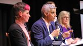 'Children are dying!': First London Mayor hustings halted after Sadiq Khan heckled over knife crime record