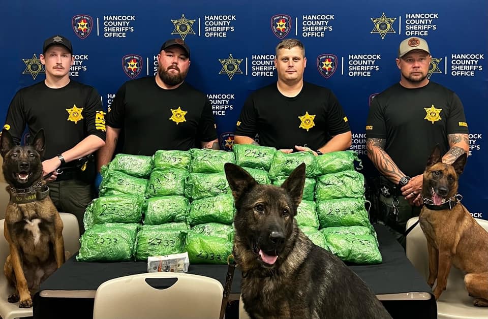Hancock County operation results in largest drug bust in county's history - WXXV News 25