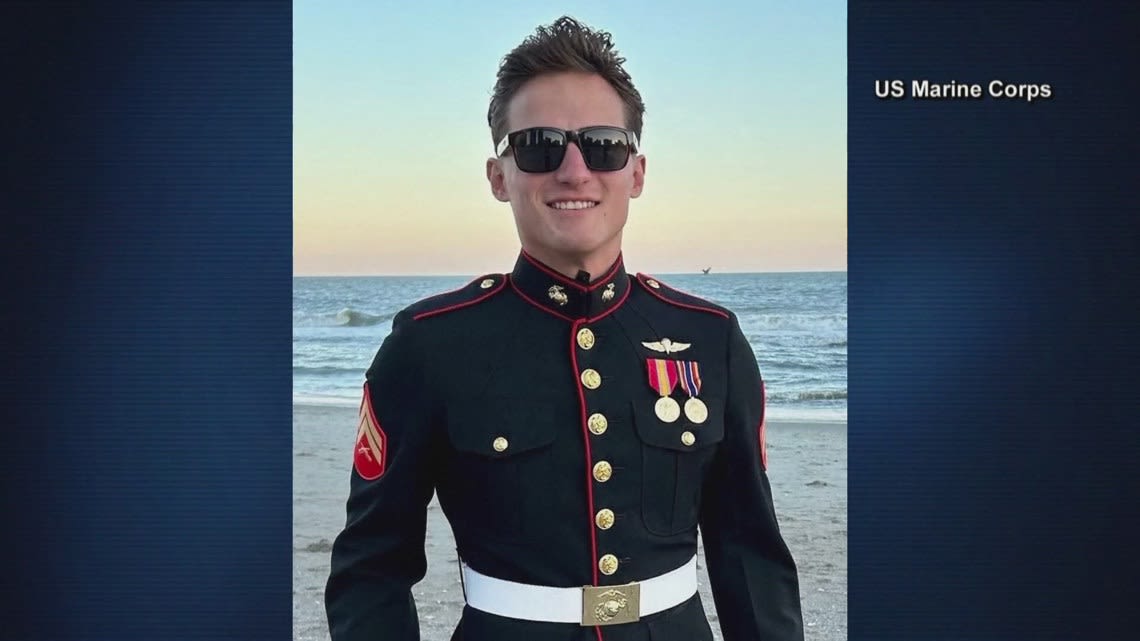 'A hero's homecoming' held for fallen St. Charles County Marine