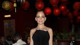 Nicole Richie Makes a Fabulous Red-Carpet Return in an Artful Little Black Dress