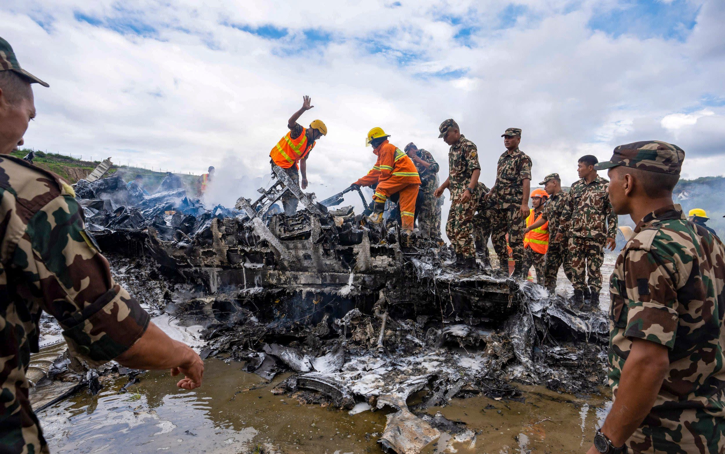 At least 18 dead after plane crashes in Nepal