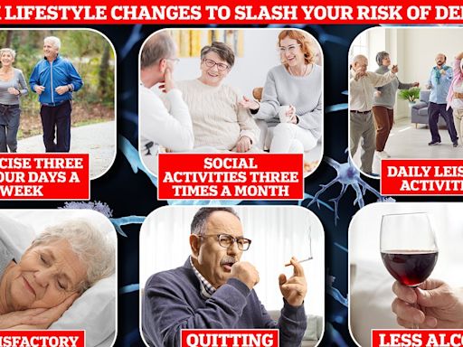 6 simple lifestyle tweaks can cut your dementia risk, experts say